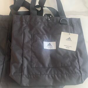 Adidas Black Minimalist Tote Bag
